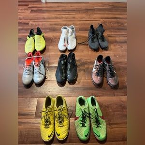 Soccer indoor and soccer outdoor cleats